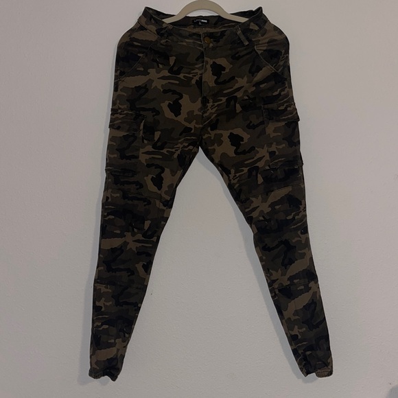 Fashion Nova Pants & Jumpsuits Slim Fit Army Fatigue Pants Poshmark